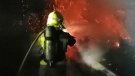 Cremen unes antigues quadres als afores de Santa Coloma