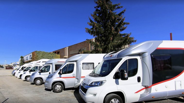 Imatge d'arxiu de l'empresa situada a l'entrada de Montblanc