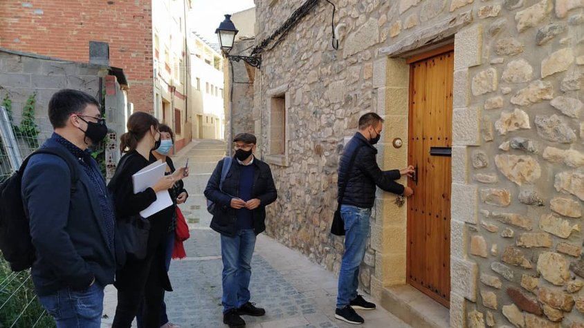 Visita de la Càtedra UNESCO d'Habitatge de la Universitat Rovira i Virgili durant el 2020