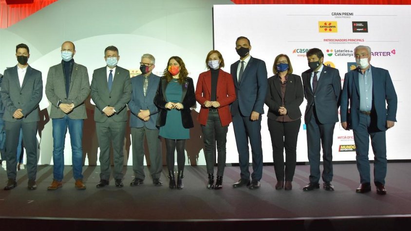 Protagonistes de l'acte de presentació