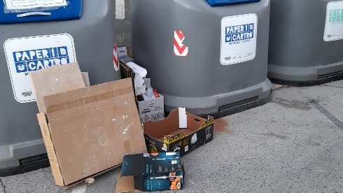 Imatge d'una àrea d'emergència