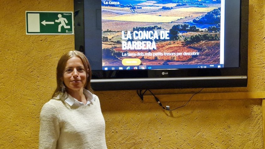 La consellera Sílvia Itúrria, en la presentació