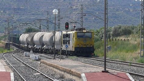Un tren de mercaderies