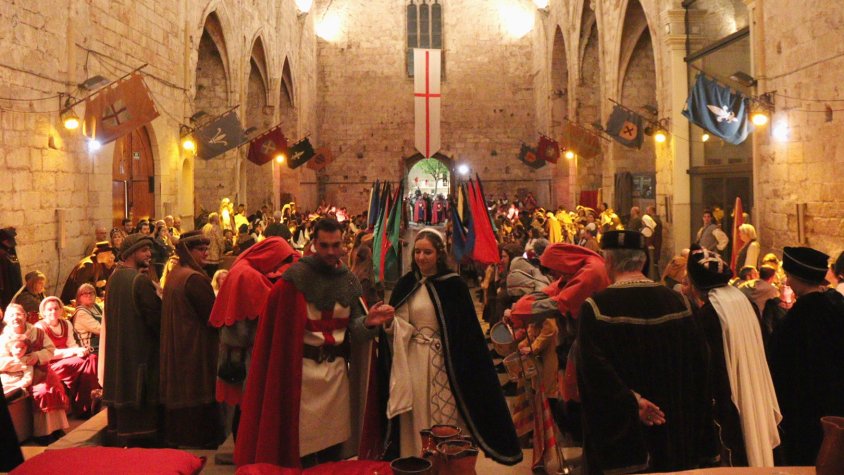 El sopar reial omple Sant Francesc amb 400 assistents
