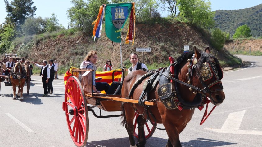 Diumenge de Tres Tombs els que es celebren a la localitat de Vilaverd