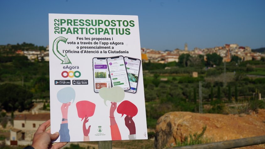 Presentació avui, d'aquests pressupostos participatius