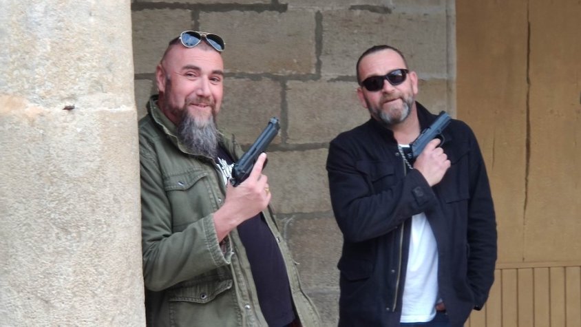 Dos dels protagonistes del film