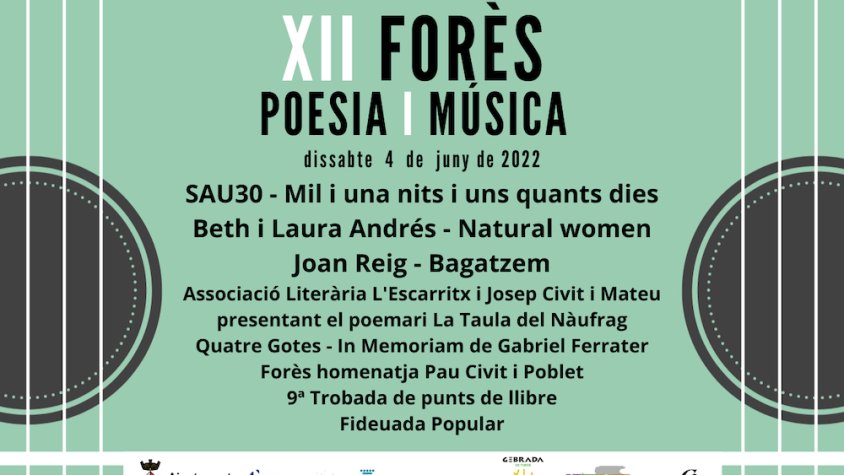 Part del cartell de l'edició d'enguany