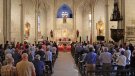 Sentit funeral de Josep Maria Borràs qui fou alcalde de Montblanc
