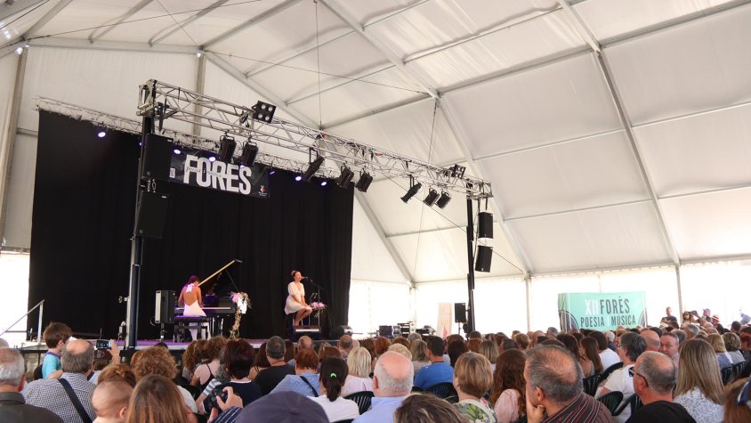 El Forès Poesia i Música continua endavant amb la música com a protagonista