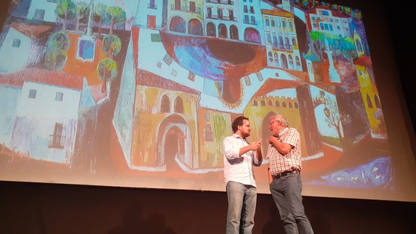 Un moment de l'acte viscut a Igulada