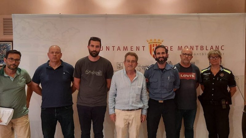 Protagonistes de la reunió de la taula