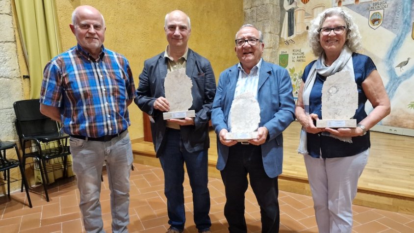 Imatge dels honorats d'enguany