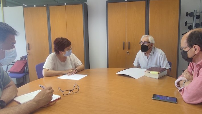 Un moment de la reunió a Tarragona