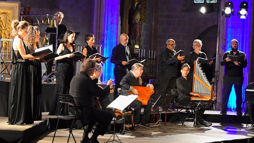 El Festival Jordi Savall arrenca a Montblanc amb un clam per la pau i el diàleg entre cultures