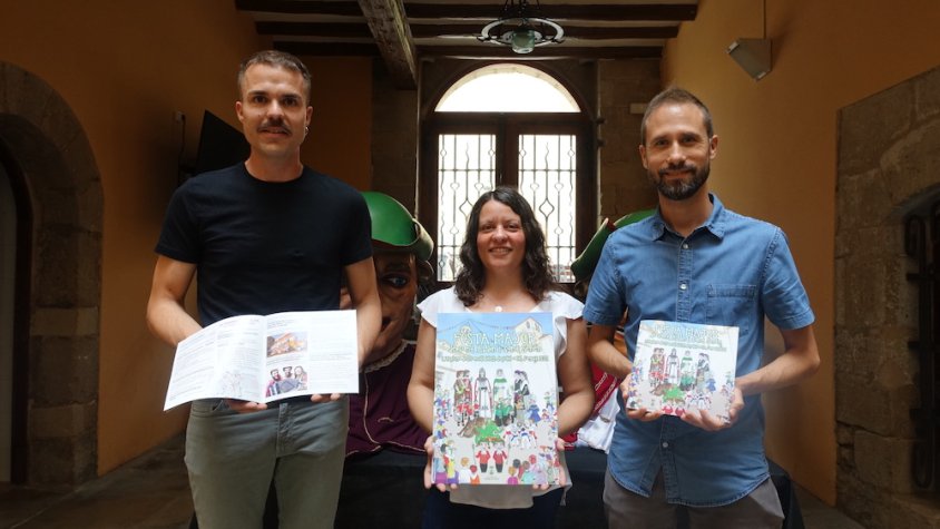 Protagonistes de l'acte de presentació del cartell