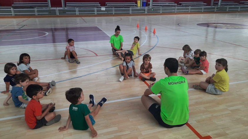 Un moment d'una de les activitats