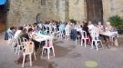Amb el sopar d'estiu a la fresca ha començat la celebració de Sant Cristòfol a Vimbodí i Poblet