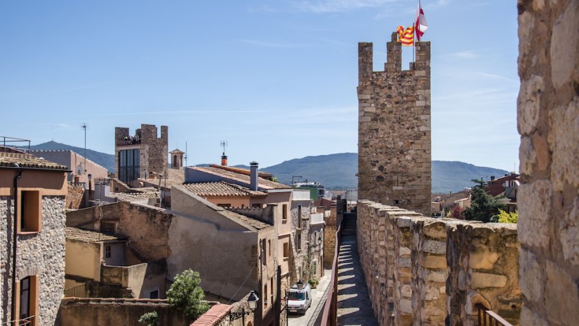 Imatge de la Muralla de Montblanc