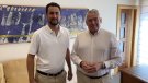 El diputat barberenc Marc Rovira visita la Cambra de Comerç de Valls