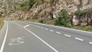 Accident a la C-14, al terme de Montblanc