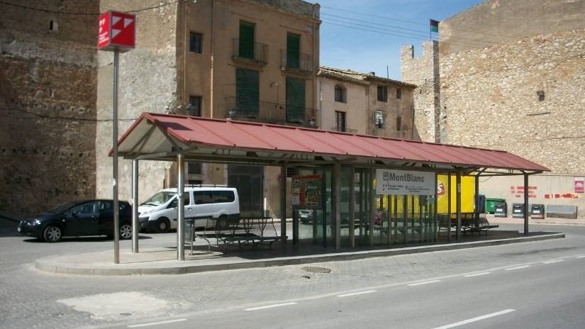 Estació d'autobusos de Montblanc