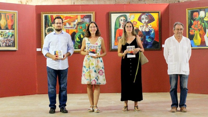 Un moment de la inauguració