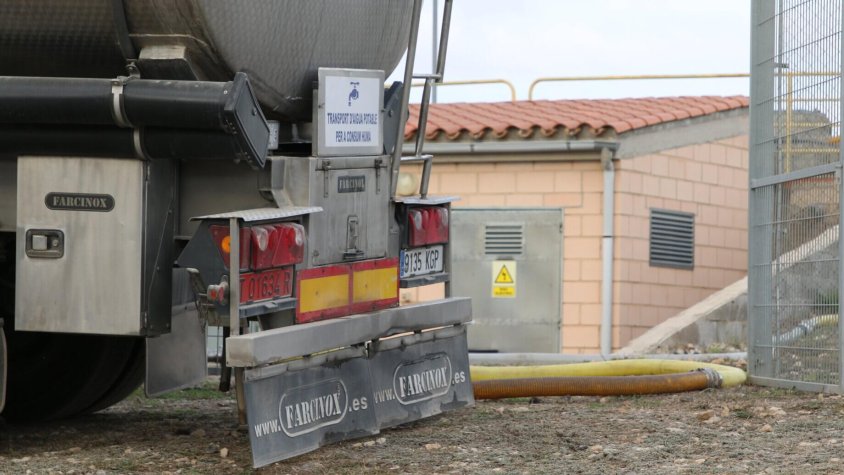 S'envia aigua des de Montblanc per estabilitzar els nivells dels dipòsits de l'Espluga de Francolí