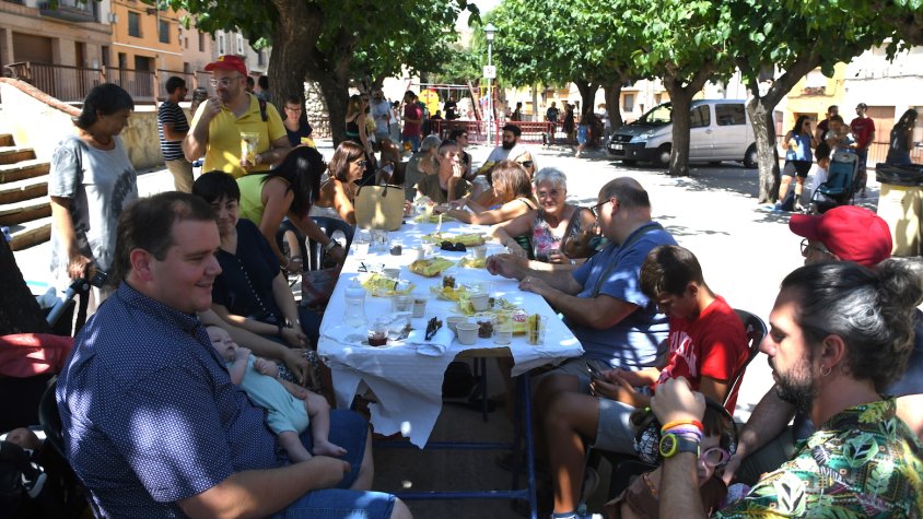 Montblanc, de ple en la festa major