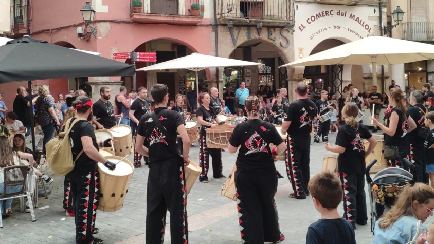 Montblanc tanca el primer dissabte de festa major amb una gran participació