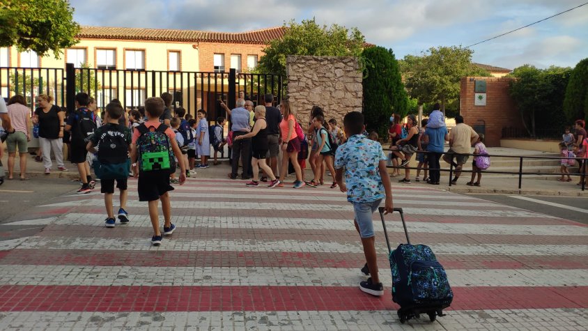 Els alumnes de la Conca de Barberà arrenquen un nou curs escolar