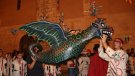 Correfoc infantil pels carrers i places de Montblanc durant la festa major