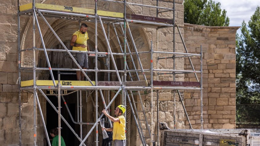 S’inicien les obres de restauració a Santa Maria de Bell-lloch