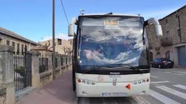 Autocar per assistir als actes de l'1 d'octubre a Barcelona