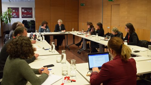 Reunió de la Comissió per a afavorir polítiques transversals que frenin el despoblament