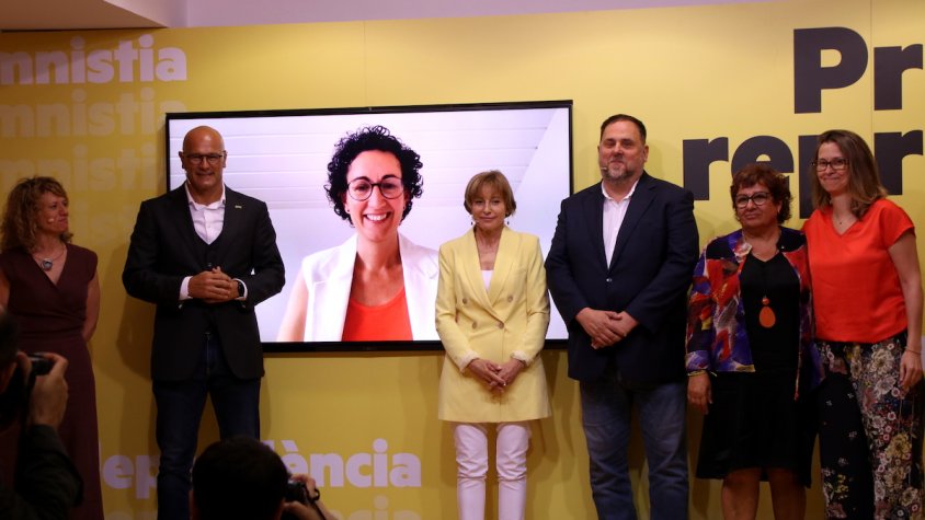 Carme Forcadell visita Montblanc per presentar el seu llibre