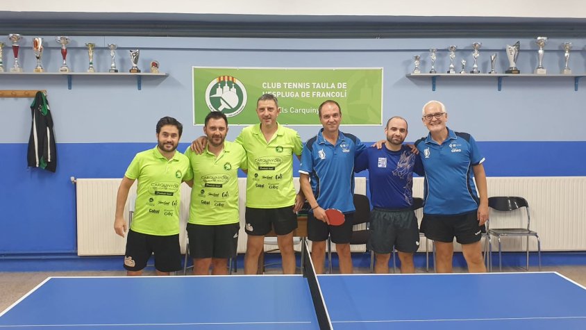 El primer equip del Club Tenis Taula l'Espluga debuta a Preferent