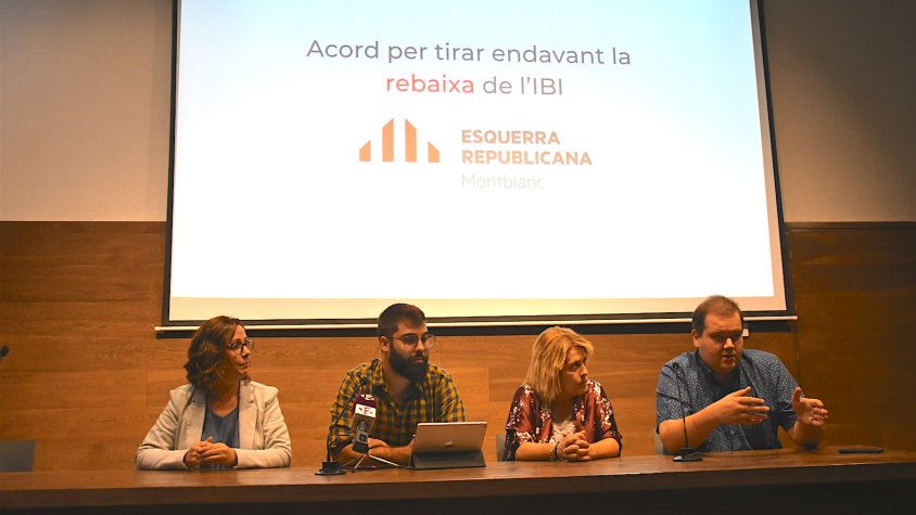 Roda de premsa d'ERC aquest dimecres al matí