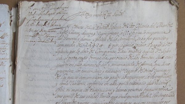 Arxius notarial que fan testimoni de les despeses que va provocar la guerra del 1714 als catalans i catalanes