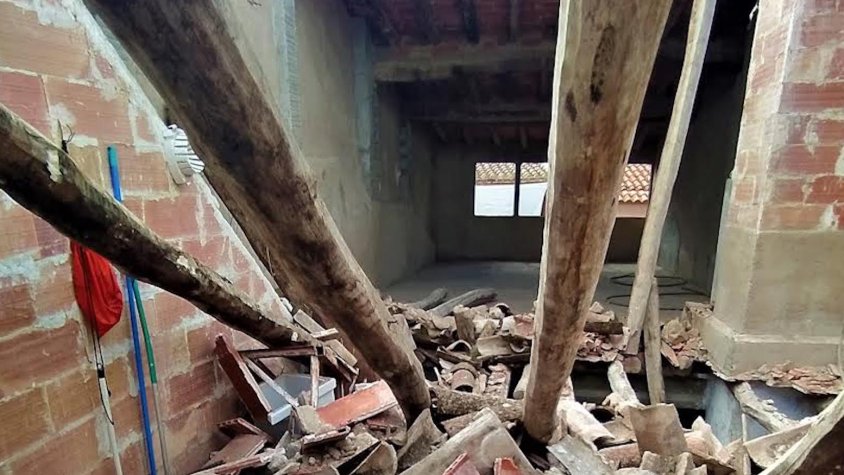 Un edifici en rehabilitació