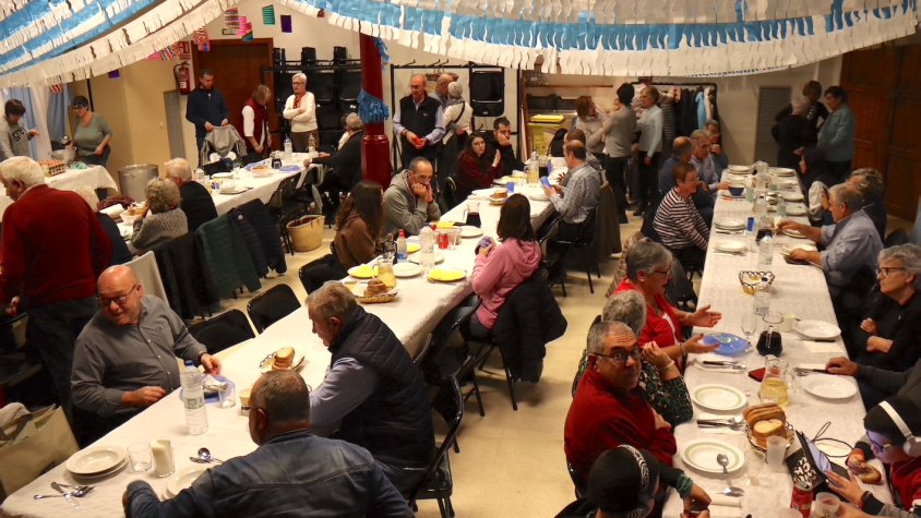 Conesa comença la seva festa major amb un sopar veïnal