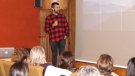 Jordi Borràs fa una classe magistral de fotoperiodisme a l'Espluga
