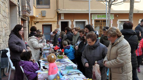 Una fira de Nadal en una altre edició a la Conca de Barberà