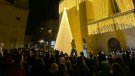 A l'Espluga, l'encesa de les llums de Nadal s'ha celebrat amb els gegants nans de la vila