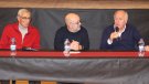 Els exjugadors del Barça, Sadurní i Rexach, en una taula rodona a Sarral
