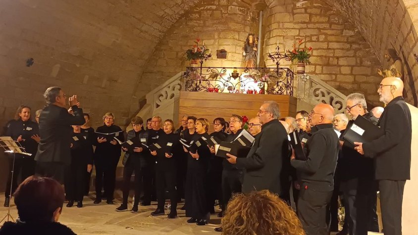 A l'església de Forès s'ha fet un concert coral per la Mare de Déu de la Salut