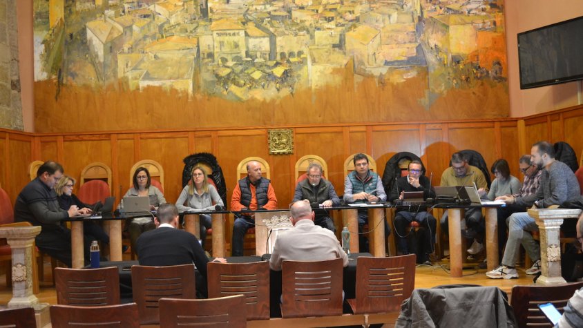 Montblanc, al darrer plenari del 2022, aprova tot per unanimitat