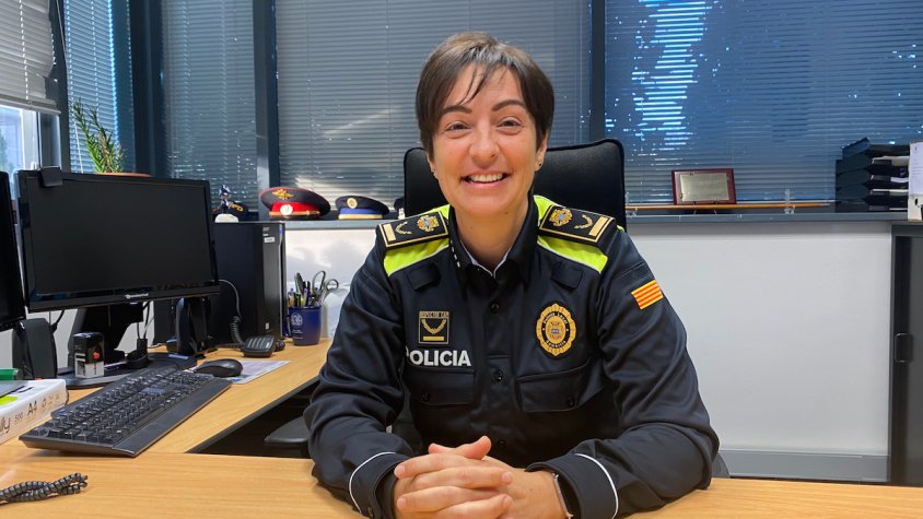 Raquel López la nova inspectora cap de la Policia Local de Cambrils