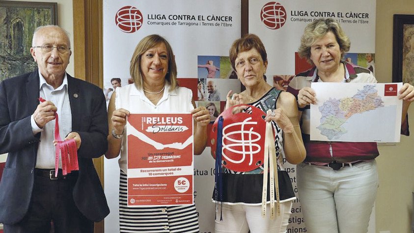 Acte de nomenament de la delegada a Montblanc de la Lliga contra el càncer