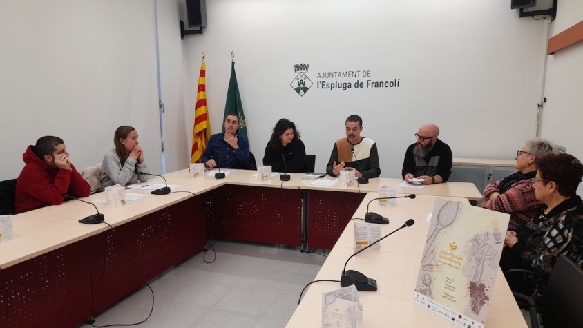 Les entitats locals organitzen algunes de les activitats de la fira i van assistir a la presentació
